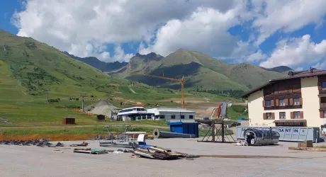 PASSO DEL TONALE - Proseguono i lavori per la nuova seggiovia Valena a 6 posti