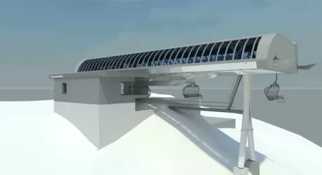 TIROLO - Una nuova seggiovia 8 posti con impianto fotovoltaico
