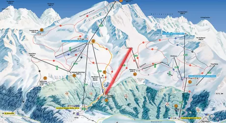 CORVATSCH - Dall'inverno 2016 - 2017 una nuova seggiovia sostituira' lo skilift Curtinella