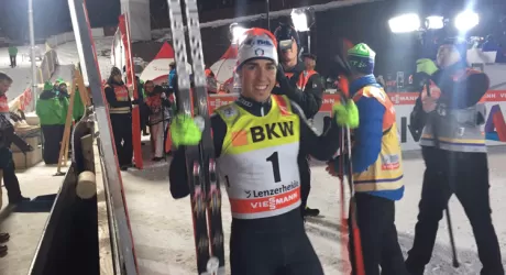 SCI - Pellegrino, 6a vittoria in Coppa del mondo e' il fondista piu' vincente con Piller Cottrer