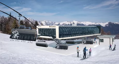 PLAN DE CORONES - Nuova seggiovia Plateau a Valdaora pronta per la stagione sciistica 24/25