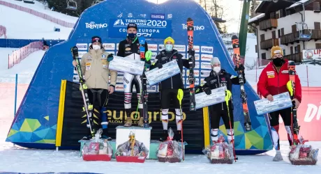 VAL DI FASSA - Letitre vince il secondo slalom sull'Aloch, Moelgg secondo