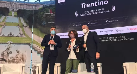 Il Trentino vince il premio Italia destinazione digitale