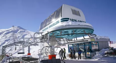 Orscellera, terminata la linea della nuova seggiovia dei Piani di Bobbio