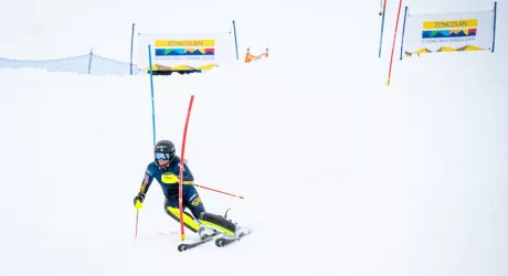 ZONCOLAN - Ancora allenamenti in pista per Sarah Hector