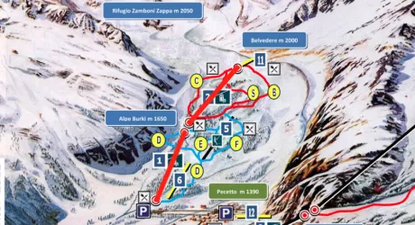 MACUGNAGA - Sarà una doppia seggiovia il nuovo impianto Burki Belvedere