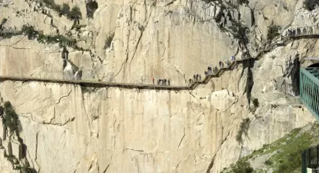 Riapre il 28 marzo il Caminito del Rey, il sentiero piu' pericoloso al mondo