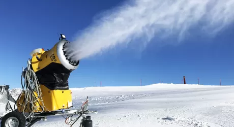 MONTE PORA - Si scia sulla pista Termen