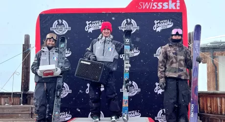 CARDRONA - Flora Tabanelli è la prima campionessa mondiale jr. nel park&pipe