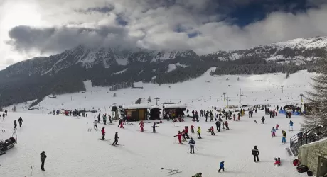 TORGNON - La pista di rientro è stata migliorata e dotata di nuovi cannoni