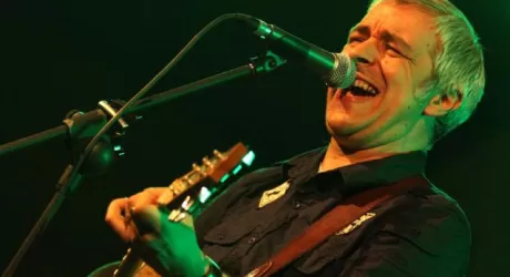 CORVATSCH - La sera del 23 gennaio concerto di Van De Sfroos a 2702 m