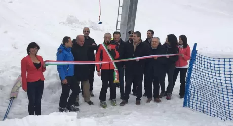 VIOLA ST GREE - Inaugurato il nuovo skilift Vallone