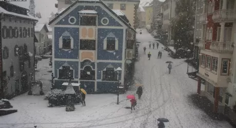 METEO NEVE - Oggi super nevicate sulle Alpi, quote basse