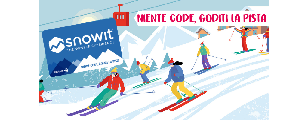 Skipass online con la Snowitcard: la soluzione per sciare in