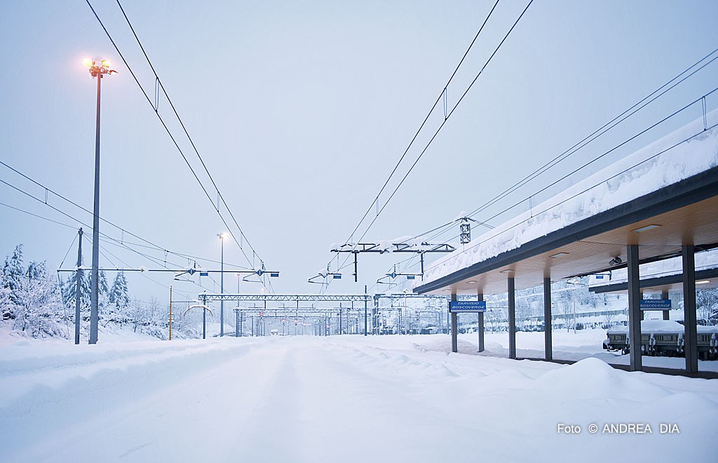 raggiungere piste da sci in treno