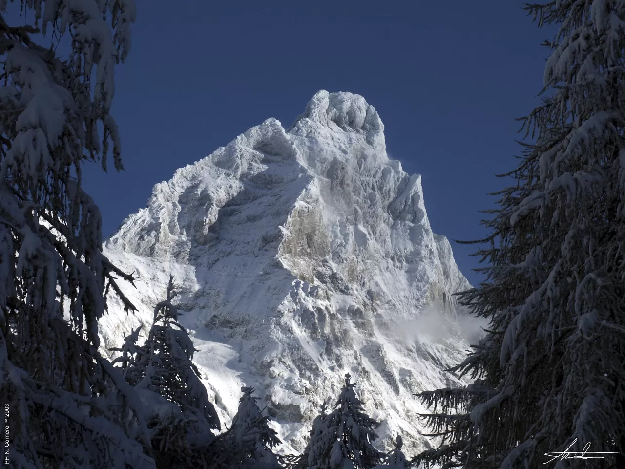 spettacolari scenari all'ombra del Cervino
