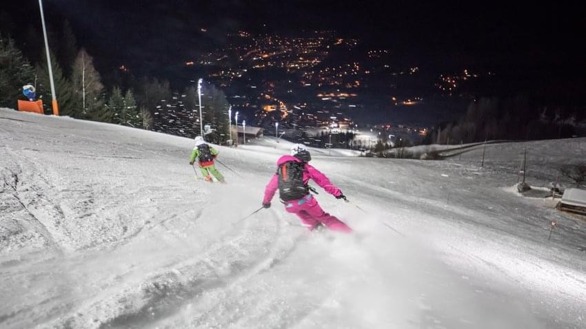 Sci notturno nello Ski Juwel Alpbachtal Wildschönau 