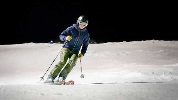 Sci notturno a Gstaad