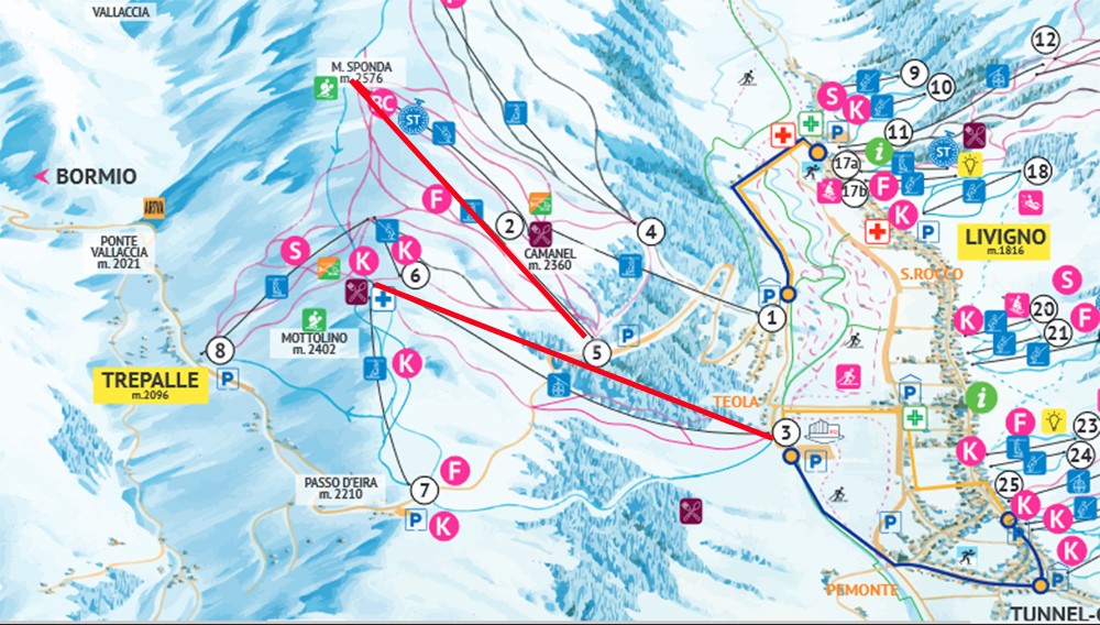 Nuovi impianti Livigno 2024 2025