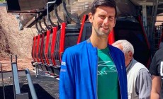 JAHORINA - Novak Djokovic avrà una pista da sci a suo nome e un terreno in omaggio