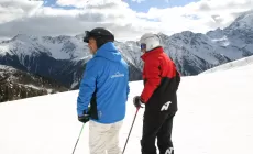 A Trafoi, con Gustav Thoeni