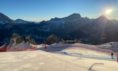 CORTINA - L'Olympia delle Tofane è pronta, nel weekend discesa e superG