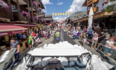 LIVIGNO - Centro innevato per il Palio delle contrade il 24 agosto