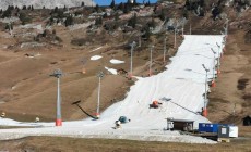 LECH ZUERS - Lotta contro il tempo per preparare la pista per il parallelo