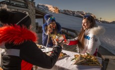 Campiglio sunset ski, sci e aperitivo al calar del sole