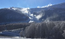 ROCCARASO - Primo weekend di sci, impianti e piste aperte