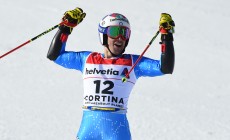 CORTINA 2021 - L'argento di Luca De Aliprandini in gigante, video