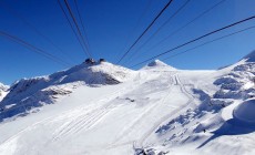 PASSO DELLO STELVIO - Brignone e Goggia si allenano sul ghiacciaio