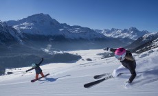 ST. MORITZ - Primo weekend di sci anche al Corviglia