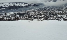 BORMIO - Controllo neve ok, la Stelvio è in splendida forma