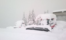 AIROLO - Un metro di neve fresca caduto da ieri e oggi