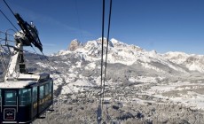 CORTINA - La funivia Faloria è chiusa, manca la revisione