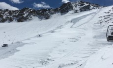 VAL SENALES - Piste aperte per gli allenamenti di Innerhofer e Paris 