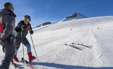 STELVIO - Sofia Goggia si allena sul ghiacciaio, fotogallery