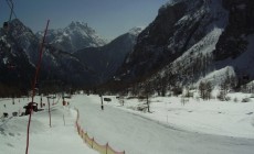MARMOLADA - Valanga travolge seggiovia Capanna Bill-Passo Padon e ski-lift 