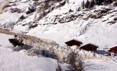 Valanga travolge tutto in Alto Adige Val Passiria. Il video