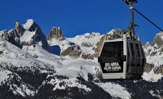 TRE VALLI - 50 centimetri di neve, si scia a Alpe Lusia, Passo San Pellegrino e Falcade