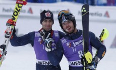 WENGEN - Razzoli e Gross, super Italia in slalom
