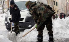 EMERGENZA NEVE - In Veneto l'esercito libera le strade