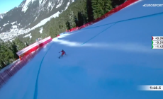 VIDEO - La spettacolare discesa di Odermatt sul Lauberhorn di Wengen