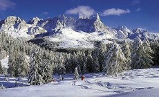 SAN MARTINO PASSO ROLLE - Nel weekend impianti aperti con 50 cm di neve