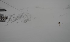 PRESENA - Ghiacciaio chiuso per troppa neve