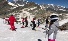 MACUGNAGA - Weekend di sci estivo al Monte Moro sulla pista San Pietro