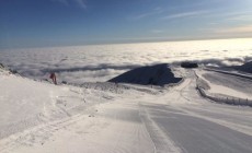 ROCCARASO - Aperta la pista Azzurra-Monte Greco in zona Aremogna