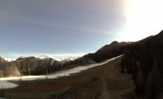 MONTECAMPIONE - Cannoni in azione per preparare il Natale sulle piste