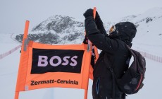 ZERMATT CERVINIA - Neve e scarsa visibilità, annullata la seconda prova di discesa